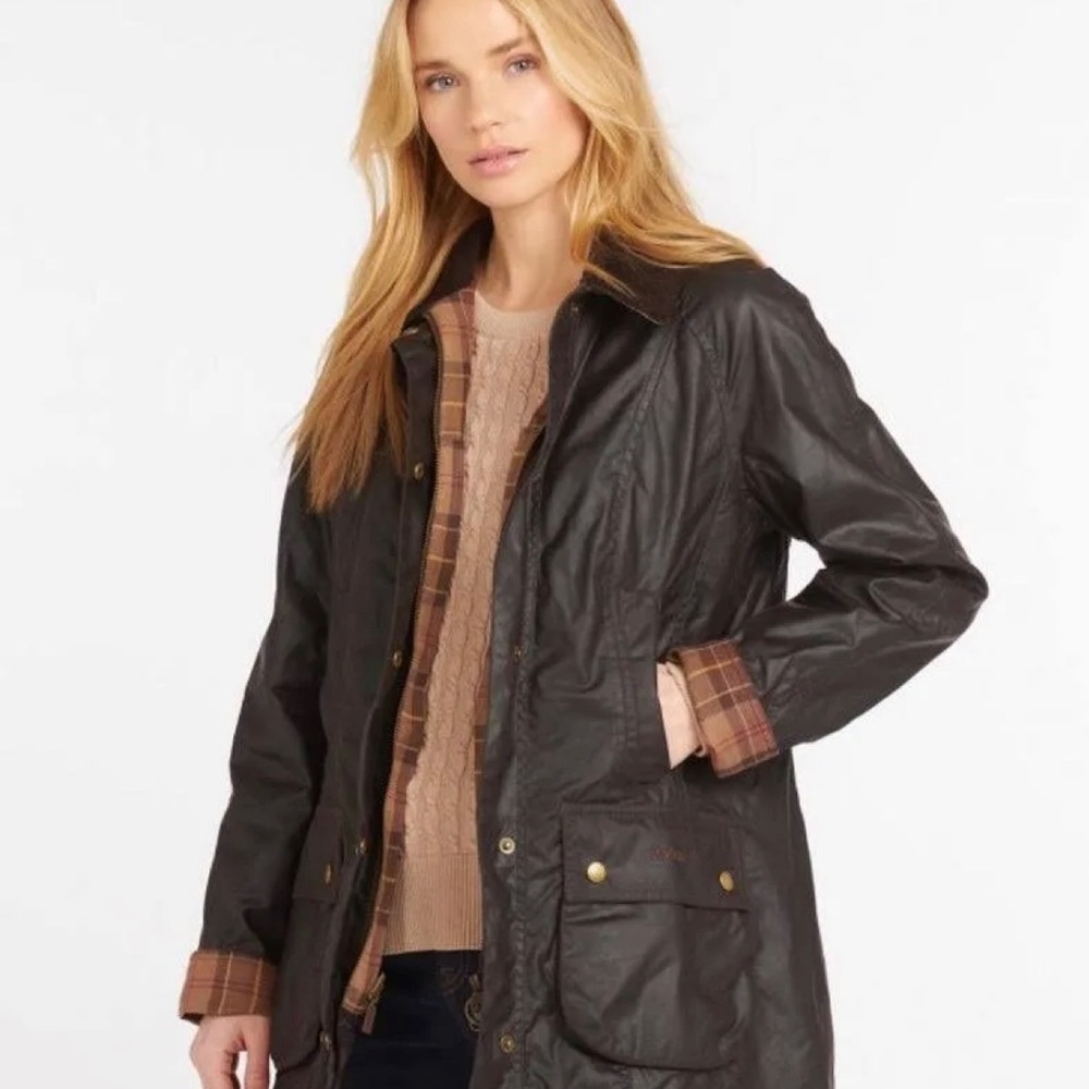 GUC Barbour Beadnell Jacket Brown size 4
